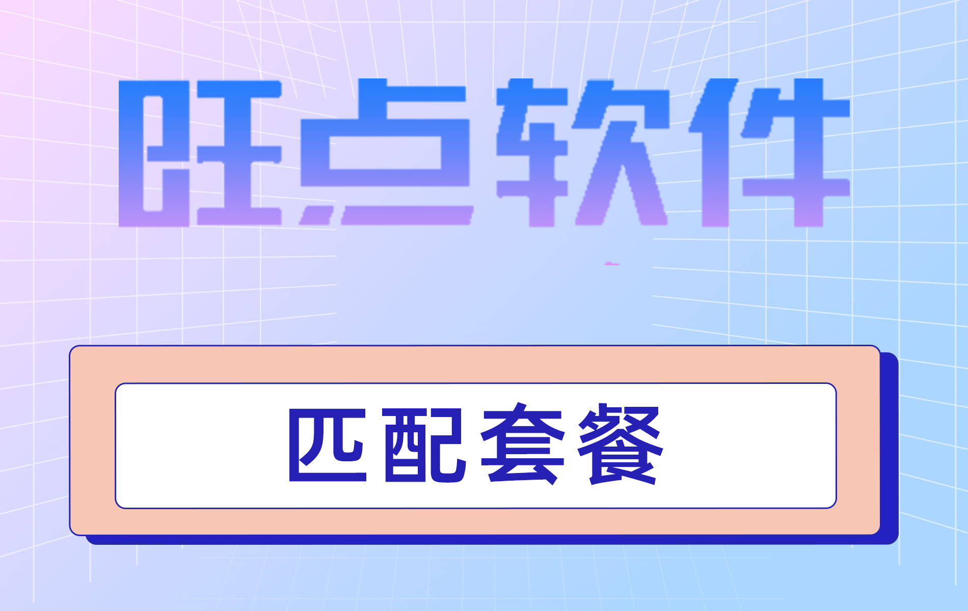 旺点软件 匹配套餐（视频）
